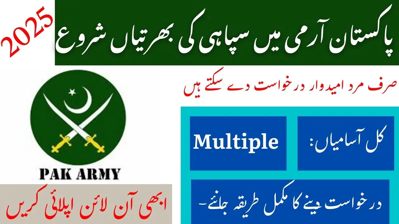 Pakistan Army Soldier Recruitment