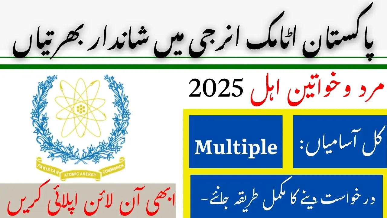 Pakistan Atomic Energy Jobs