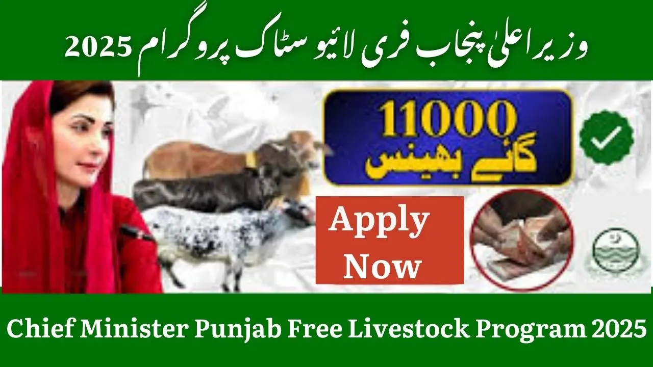 Chief Minister Punjab Free Livestock Program 2025
