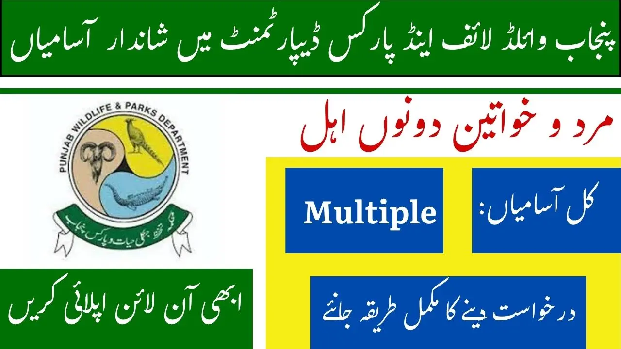 Punjab Wildlife and Parks Department Jobs