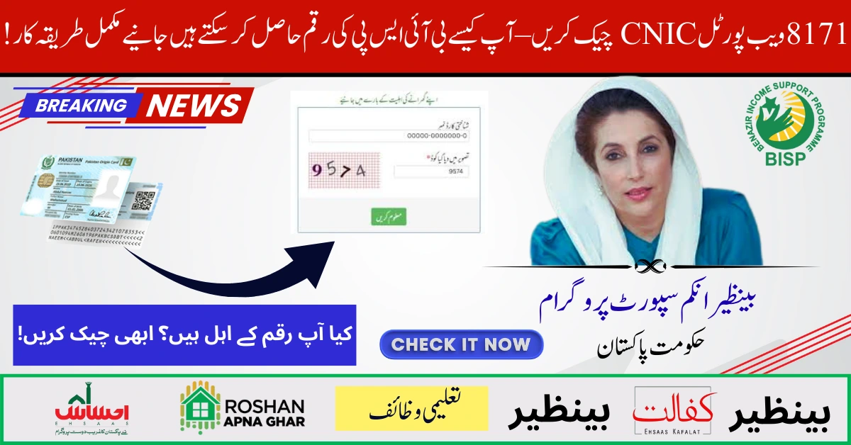 8171 Check Online CNIC
