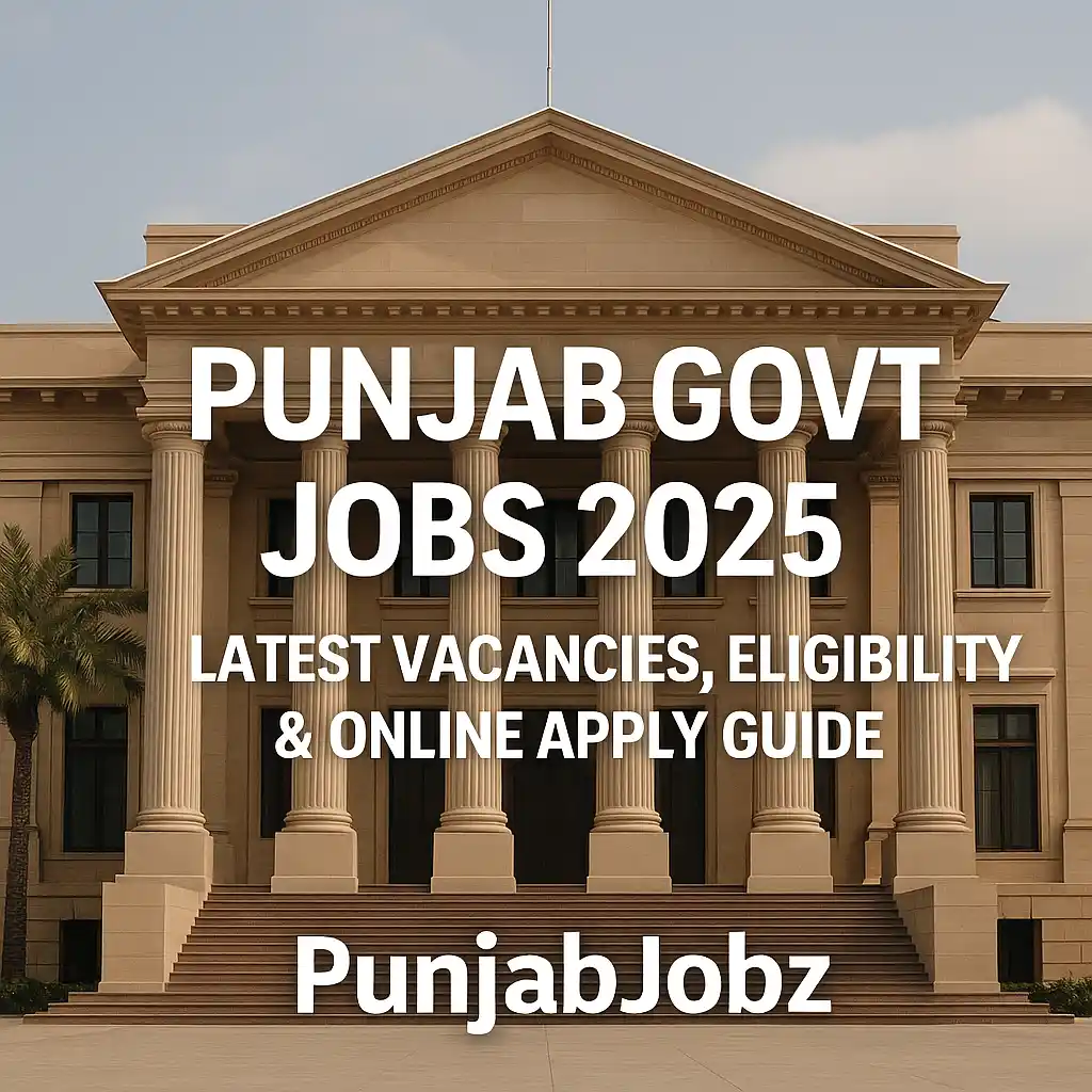 Punjab Govt Jobs 2025 Apply Online