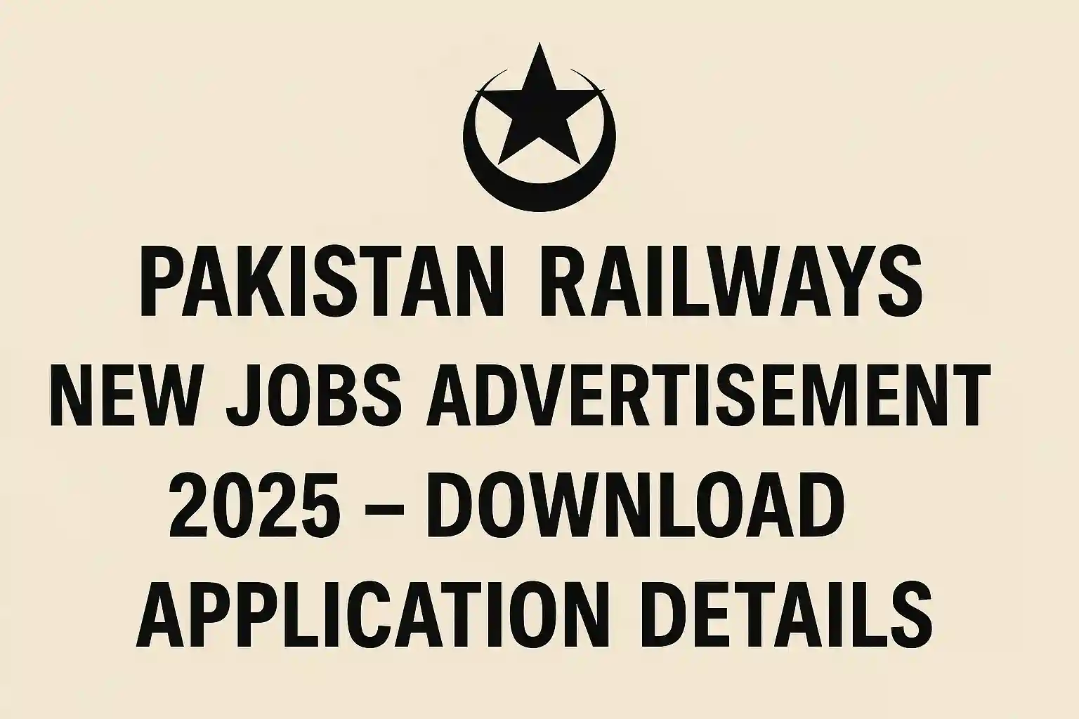 Pakistan Railways Headquarters Lahore Jobs 2025