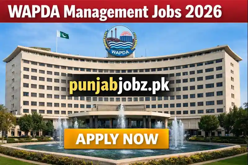 WAPDA Management Jobs 2026