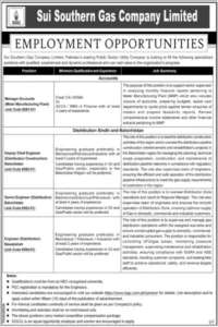 SSGC Jobs 2026 Advertisement – Apply Online Before Last Date